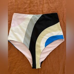 Mara Hoffman Size S High Waisted Bikini Bottom